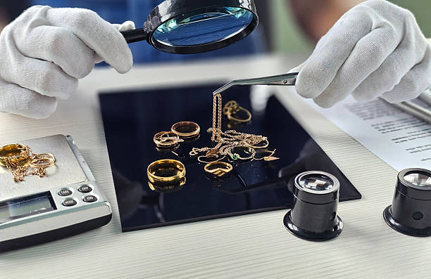 Goldprüfung beim Ankauf